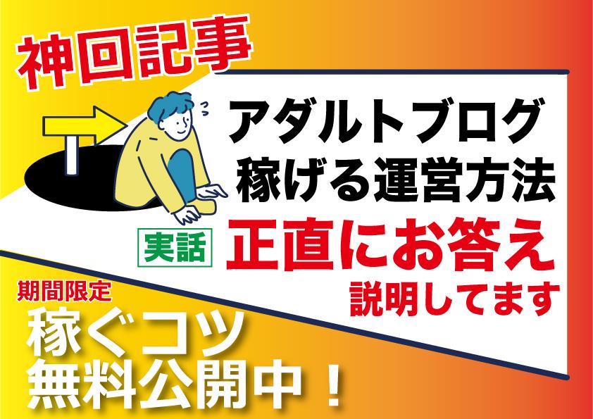 アダルトアフィリエイトブログの運営方法の10の質問|稼げない訳がない「Q&A」を大公開