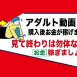 アダルト動画を毎月購入している人必見｜アフィリエイトフェチブログの副業でお金が稼げる
